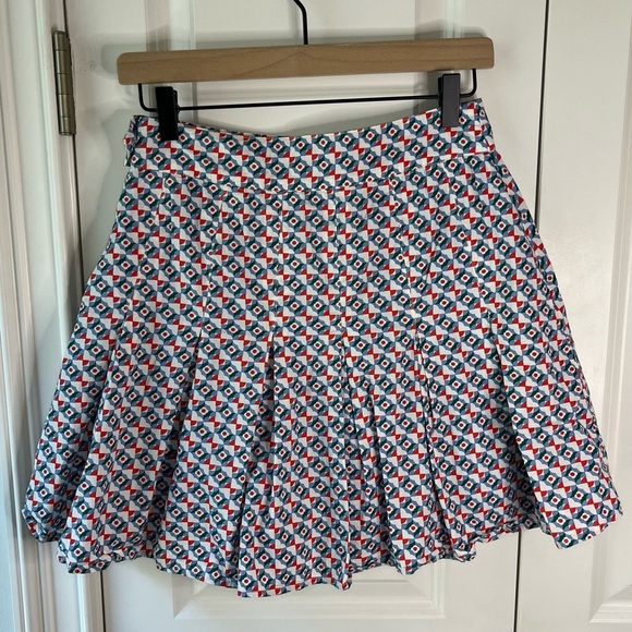 Anthropologie Maeve Pleated‎ Mini Skirt size 2 - Picture 7 of 11
